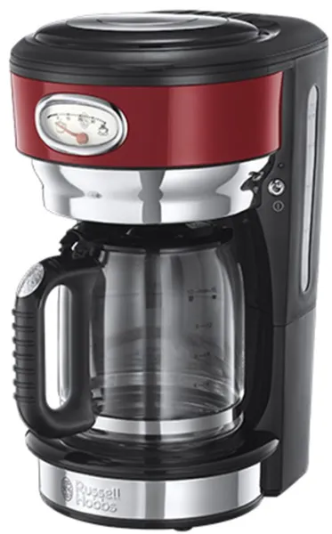 Russell Hobbs Retro Kaffemaskin Röd