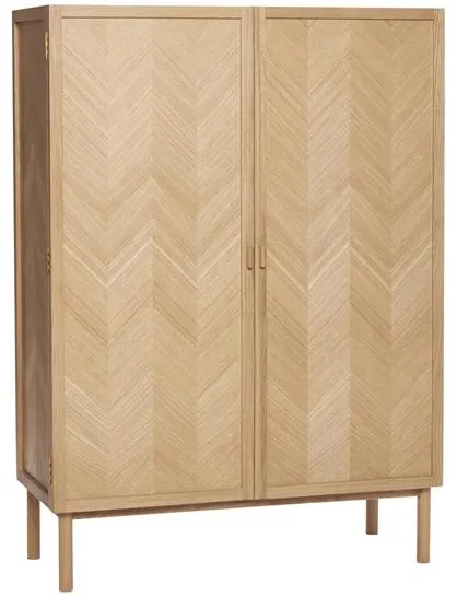 Hübsch Herringbone Garderob Medium Natur